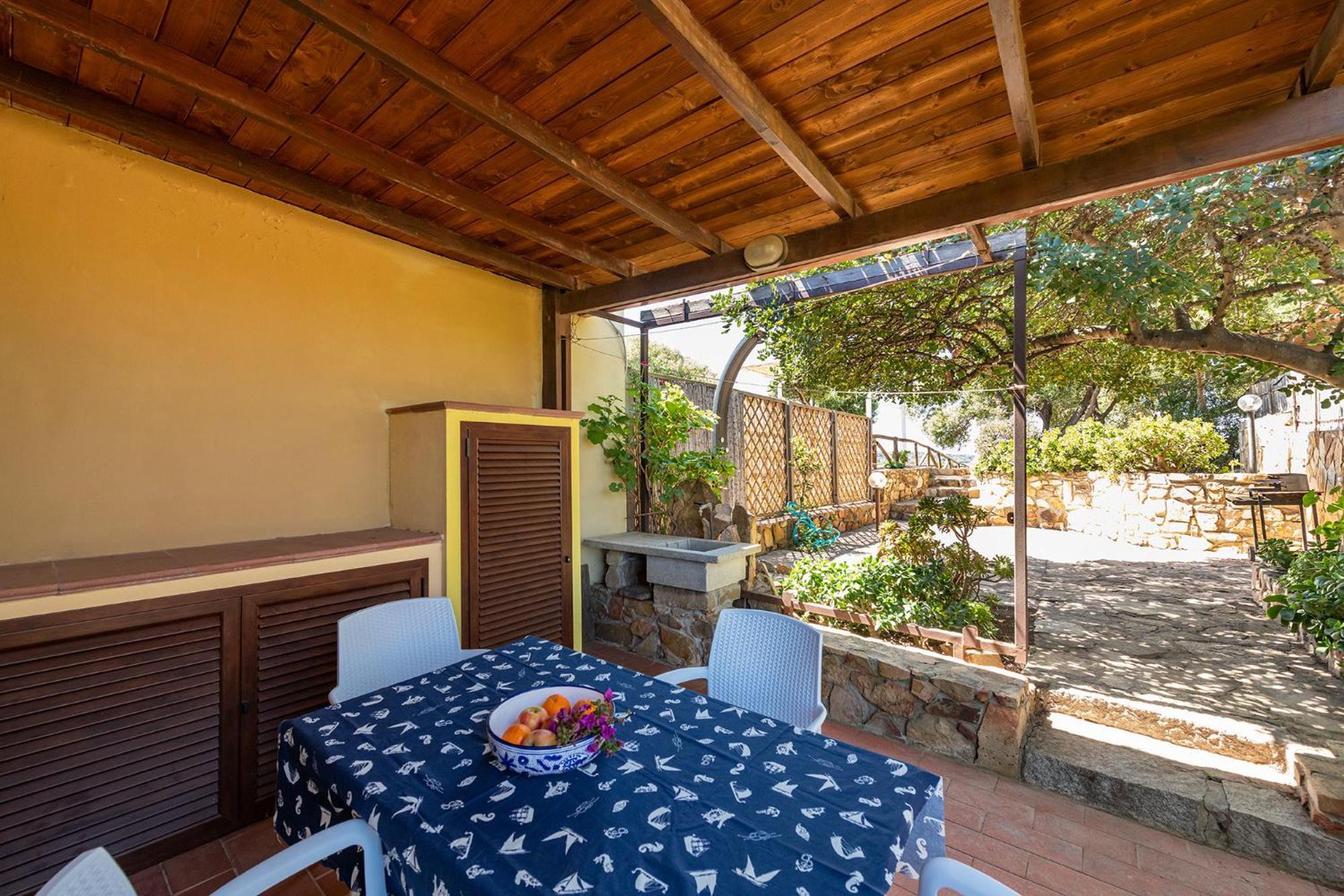 Villa Allegra Panoramica 150 Mt Dal Mare Villasimius Extérieur photo