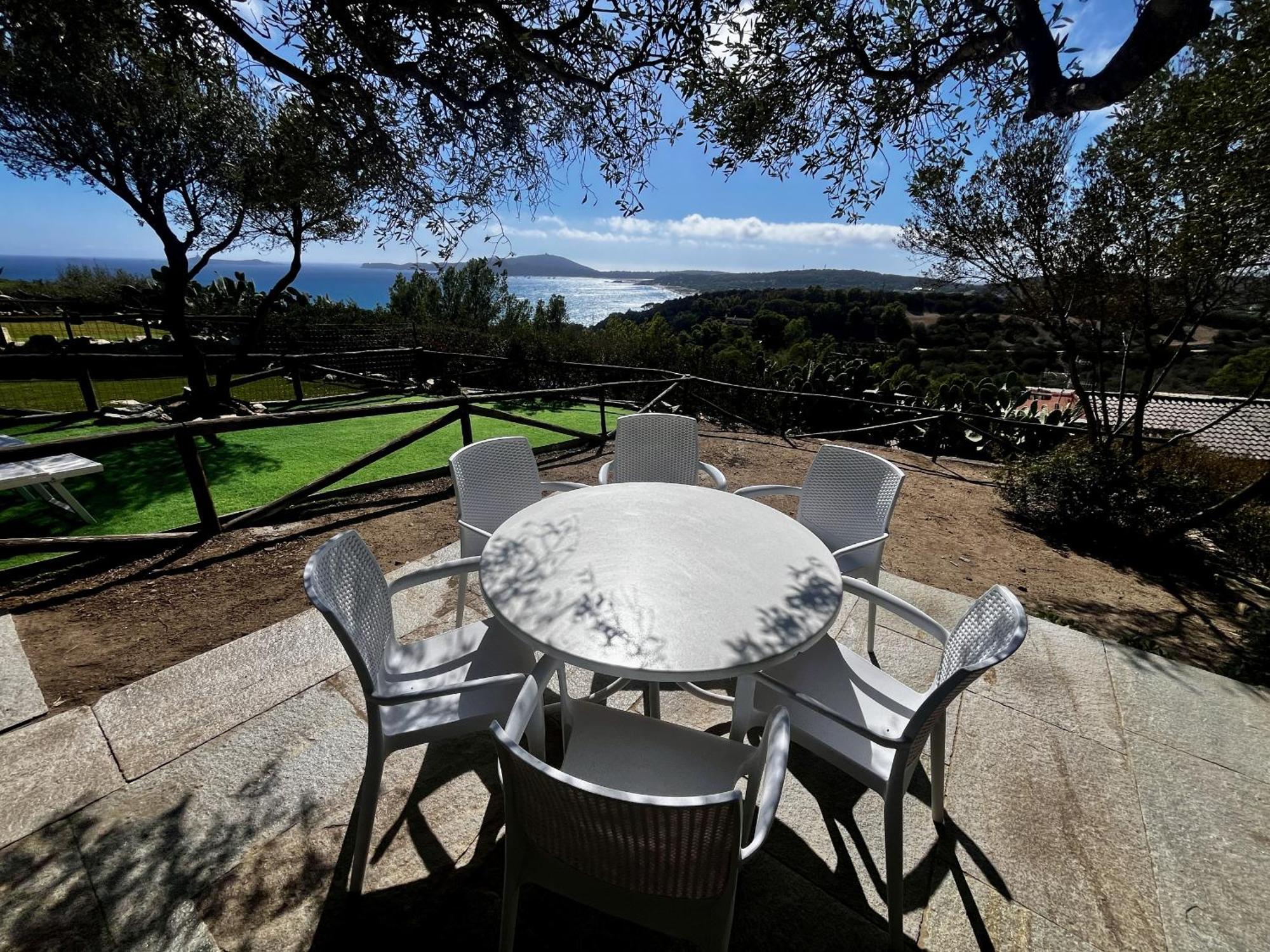 Villa Allegra Panoramica 150 Mt Dal Mare Villasimius Extérieur photo